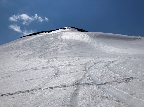 八甲田山大岳の雪景色